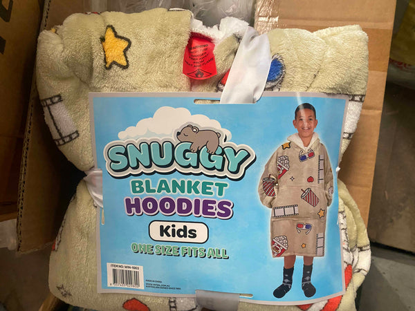 Blanket Hoodie With Sherpa Reverse Taupe Movie Addict Blankets