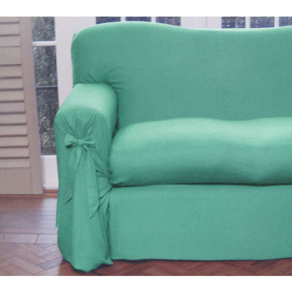 Jade Green Sofa Cover 2 To 3 Seater 230 X 420Cm Slipcovers