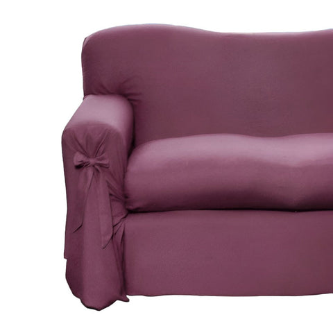 Mauve Sofa Cover 2 To 3 Seater 230 X 420Cm Slipcovers