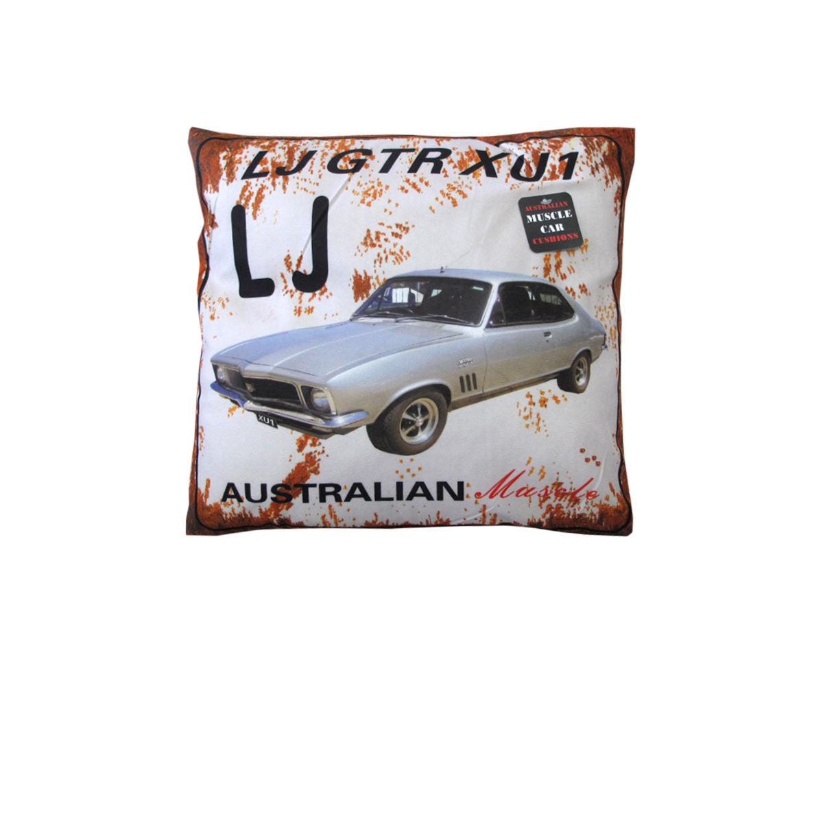 Australian Muscle Car Cushion Lj Gtr Xu1 White Cushions & Decorative Pillows