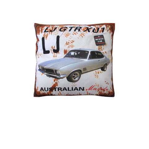 Australian Muscle Car Cushion Lj Gtr Xu1 White Cushions & Decorative Pillows