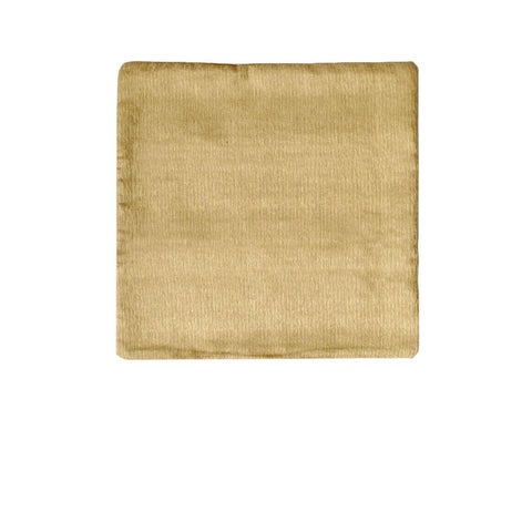 Polyester Cotton Texture Cushion Cover Pale Gold