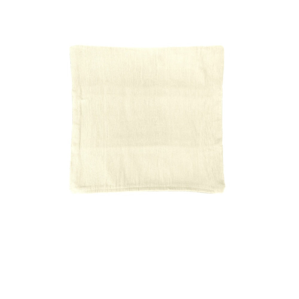 Mila Cotton Striped Cushion Cover Cream Cushion Covers