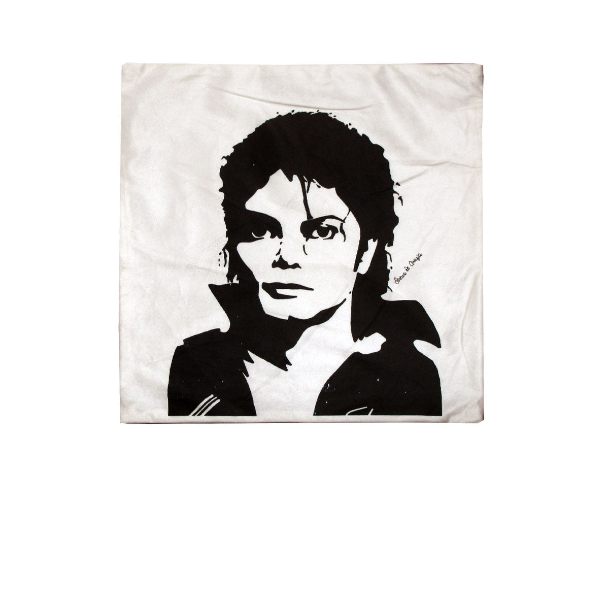 Michael Jackson Portrait Square Cushion Cover Cushion Covers