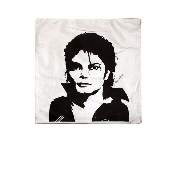 Michael Jackson Portrait Square Cushion Cover Cushion Covers