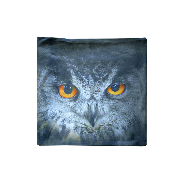 Black Owl Square Cushion Cover Cushion Covers