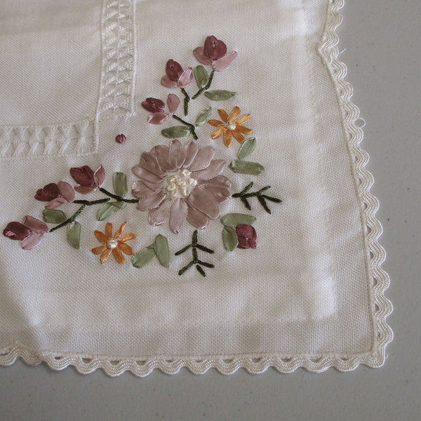 Victoria Victoriana Cream Applique Embroidered Cushion Cover 45 X Cm Cushion Covers