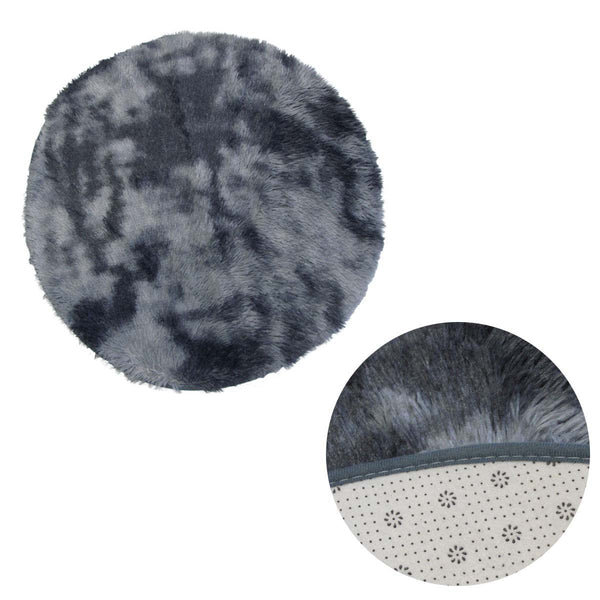 2 Toned Extra Light Weighted Shaggy Fluffy Floor Mat Door Mats & Floor Mats