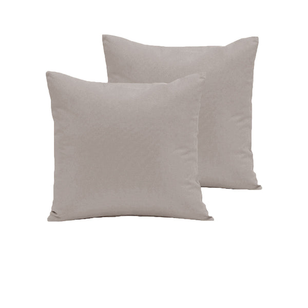 Pair Of 280Tc Polyester Cotton European Pillowcases