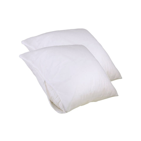 Set Of 2 Stain Resistant Pillow Protectors Pillows