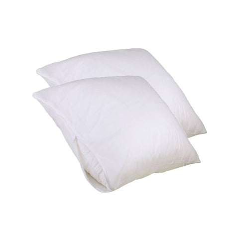 Set Of 2 Stain Resistant Pillow Protectors European