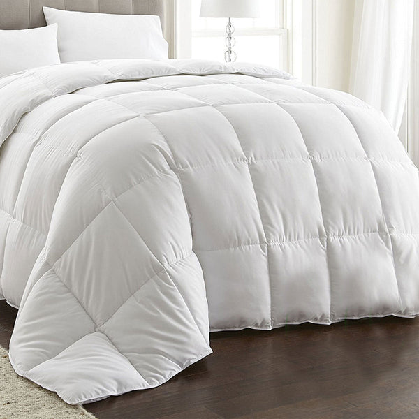 Machine Washable 80% White Goose Down 20% Feather Quilt King Quilt Covers