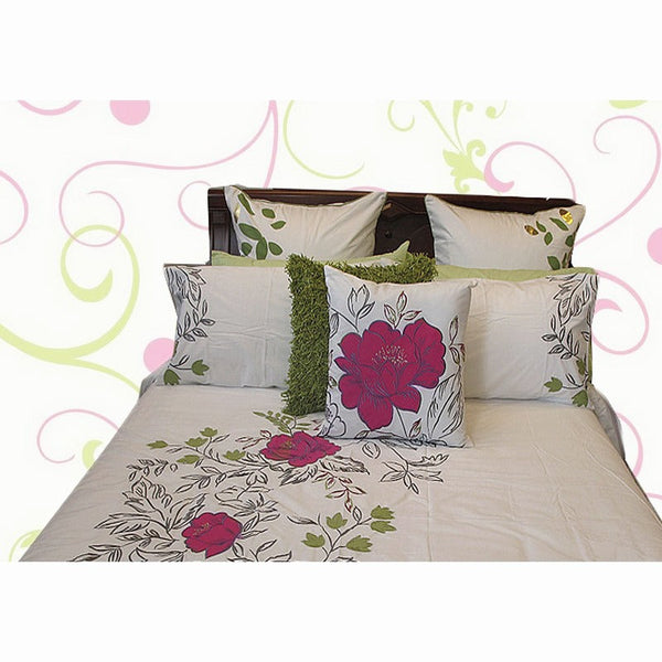 Monique Embroidery Quilt Cover Set Quilt Covers