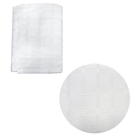 Checkered Crisp White Luxury Tablecloth 180 X 230 Cm Table Cloths