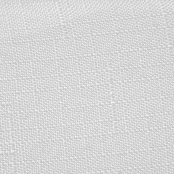 Emporio Slub Table Cloth White 180 Cm Round Table Cloths