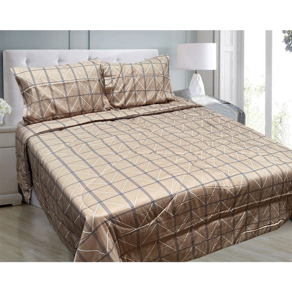 Hotel Living 3 Pce Light Weight Comforter Set Queen/King Oscar Chevron Checkers Comforter Sets Queen