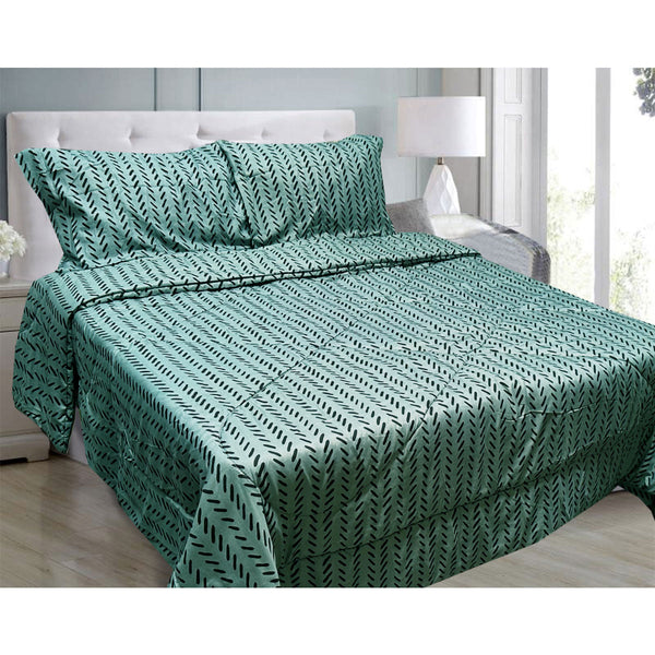 Hotel Living 3 Pce Light Weight Comforter Set Queen/King Oscar Herringbone Comforter Sets Queen