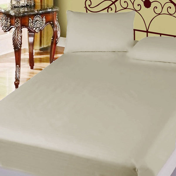 400Tc Cotton Percale Super Queen Combo Set 50Cm Wall Taupe Sheets
