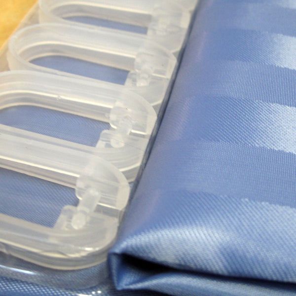 Stripe Shower Curtain White Shower Curtains