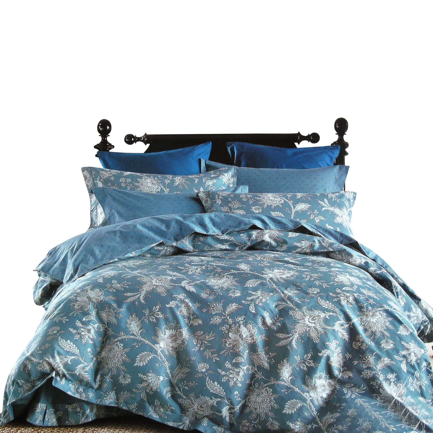 250Tc Oliver Cotton Reversible Quilt Cover Set Quilt Covers