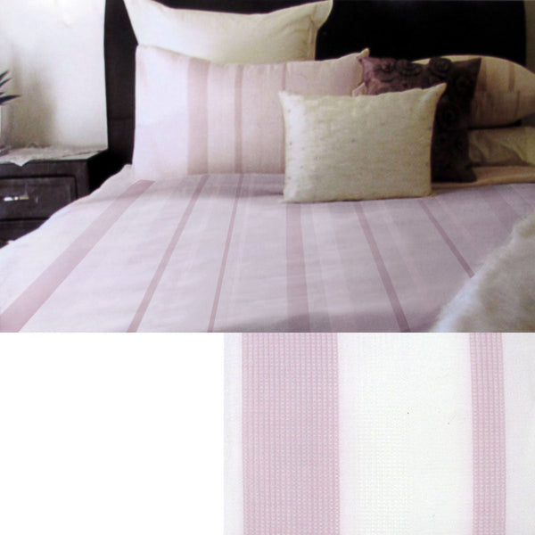 Metropolitan Waffle Quilt Cover Set Pink Queen Quilt Covers