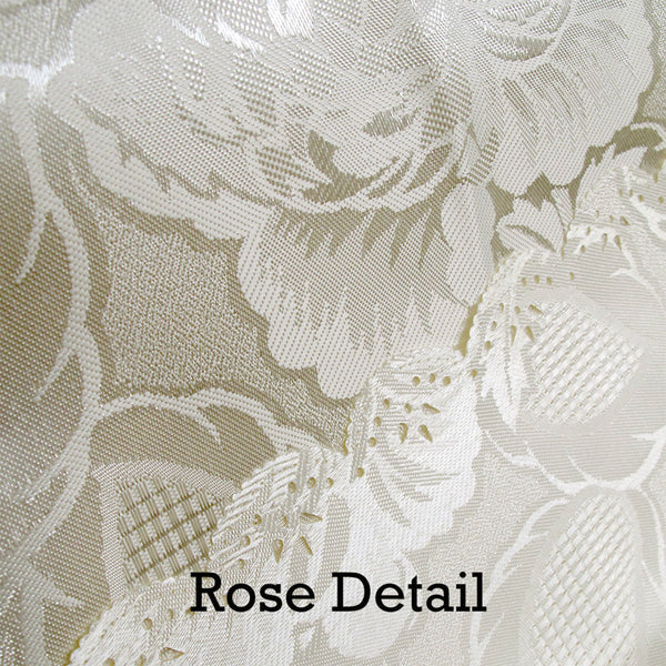 Rose Ecru Luxury Tablecloth 150 X 270 Cm Table Cloths