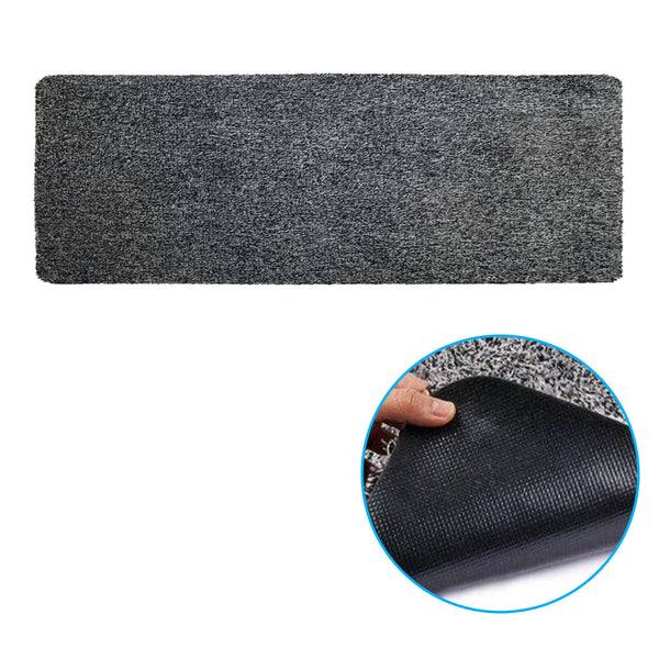 Amazing Absorbent Runner Mat 150 X 57 Cm Black/Charcoal/White Door Mats & Floor Mats