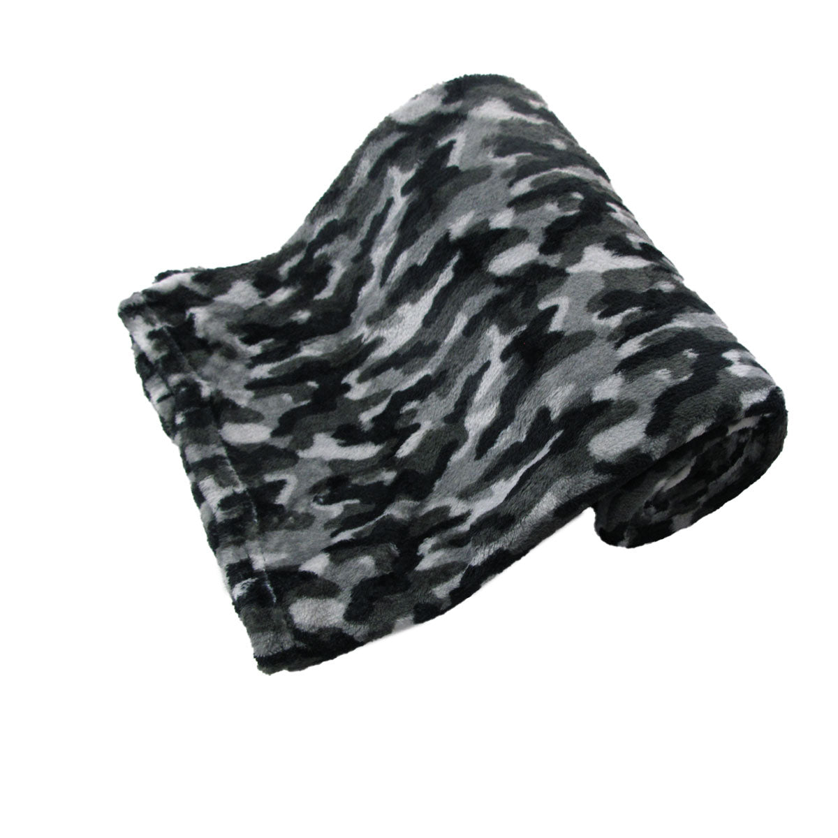 190Gsm Boys Cool Ultra Soft Coral Fleece Throw 127 X 152Cm Army Camouflage Throws & Afghans