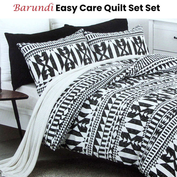 Belmondo Barundi Tribal Easy Care Quilt Cover Set Queen