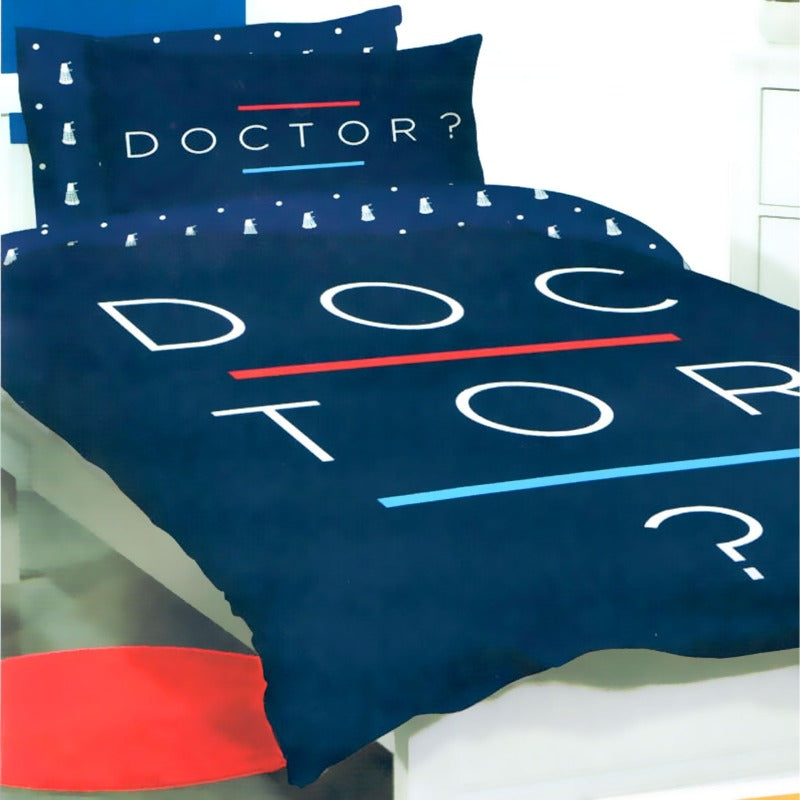 Doctor Who Quilt Cover Set Double Quilt Covers