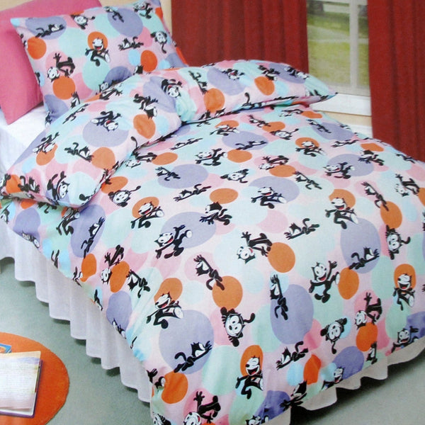 Felix The Cat Quilt Cover Set Single Single Bed Quilts