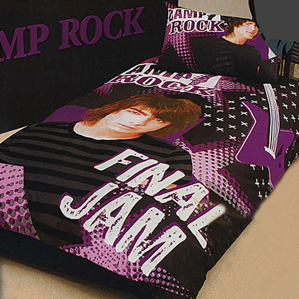 Disney Camp Rock Final Jam Quilt Cover Set Single Single Bed Quilts