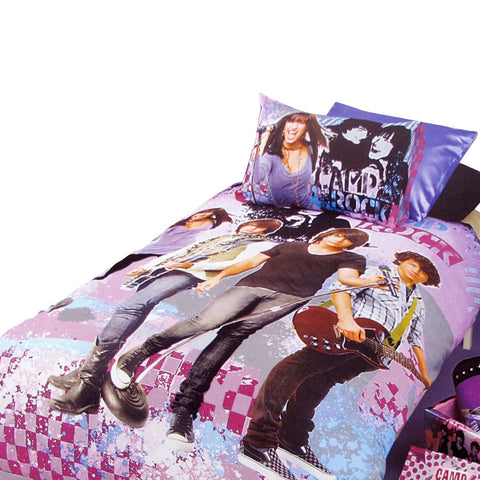 Disney Camp Rock Rockstar Quilt Cover Set Single Single Bed Quilts