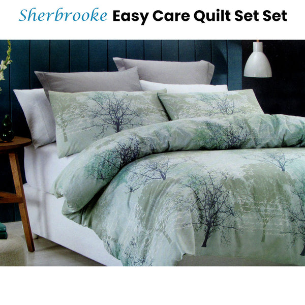 Belmondo Sherbrooke Forest Easy Care Quilt Cover Set Quilt Covers