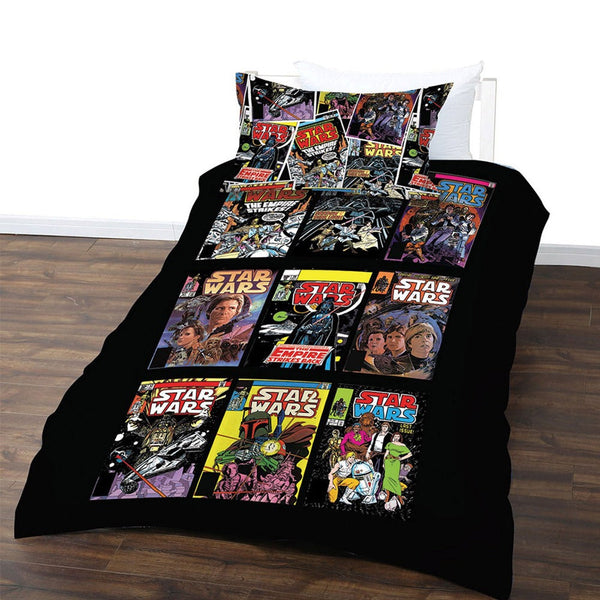 Star Wars Comics Quilt Cover Set Double Quilt Covers