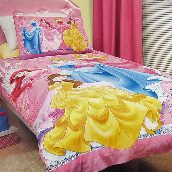 Caprice Disney Three Princesses Licensed Quilt Cover Set Single Quilt Covers