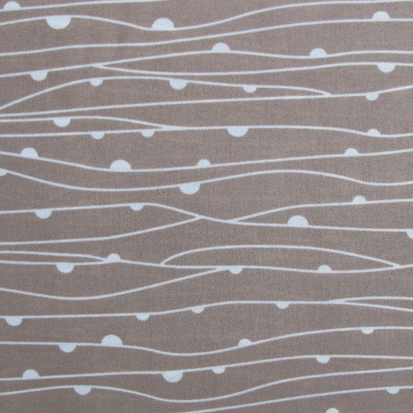 Weaves Coffee Easy Care Quilt Cover Set King Quilt Covers