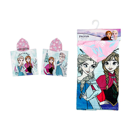 Caprice Frozen Follow Your Heart Cotton Hooded Licensed Towel 60 X 120 Cm