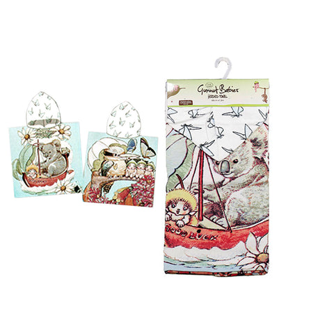 Caprice Gumnut Babies Cotton Hooded Licensed Towel 60 X 120 Cm Towels & Washcloths