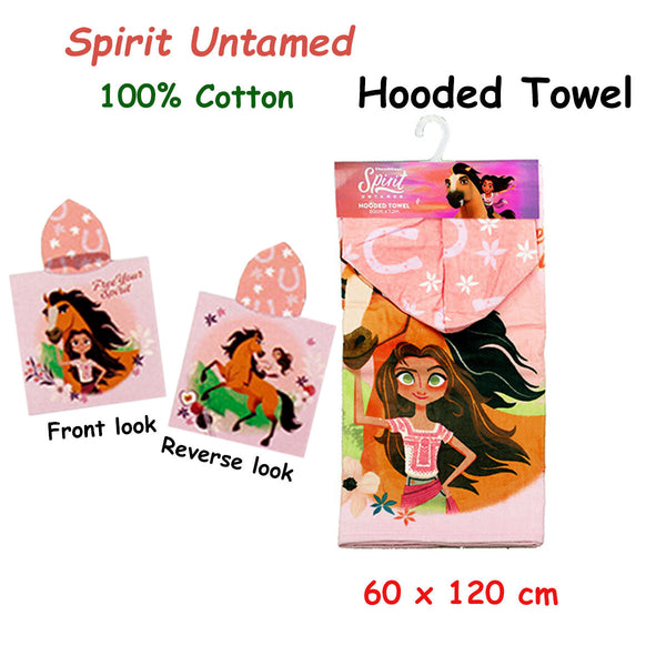 Caprice Spirit Untamed Cotton Hooded Licensed Towel 60 X 120 Cm Towels & Washcloths