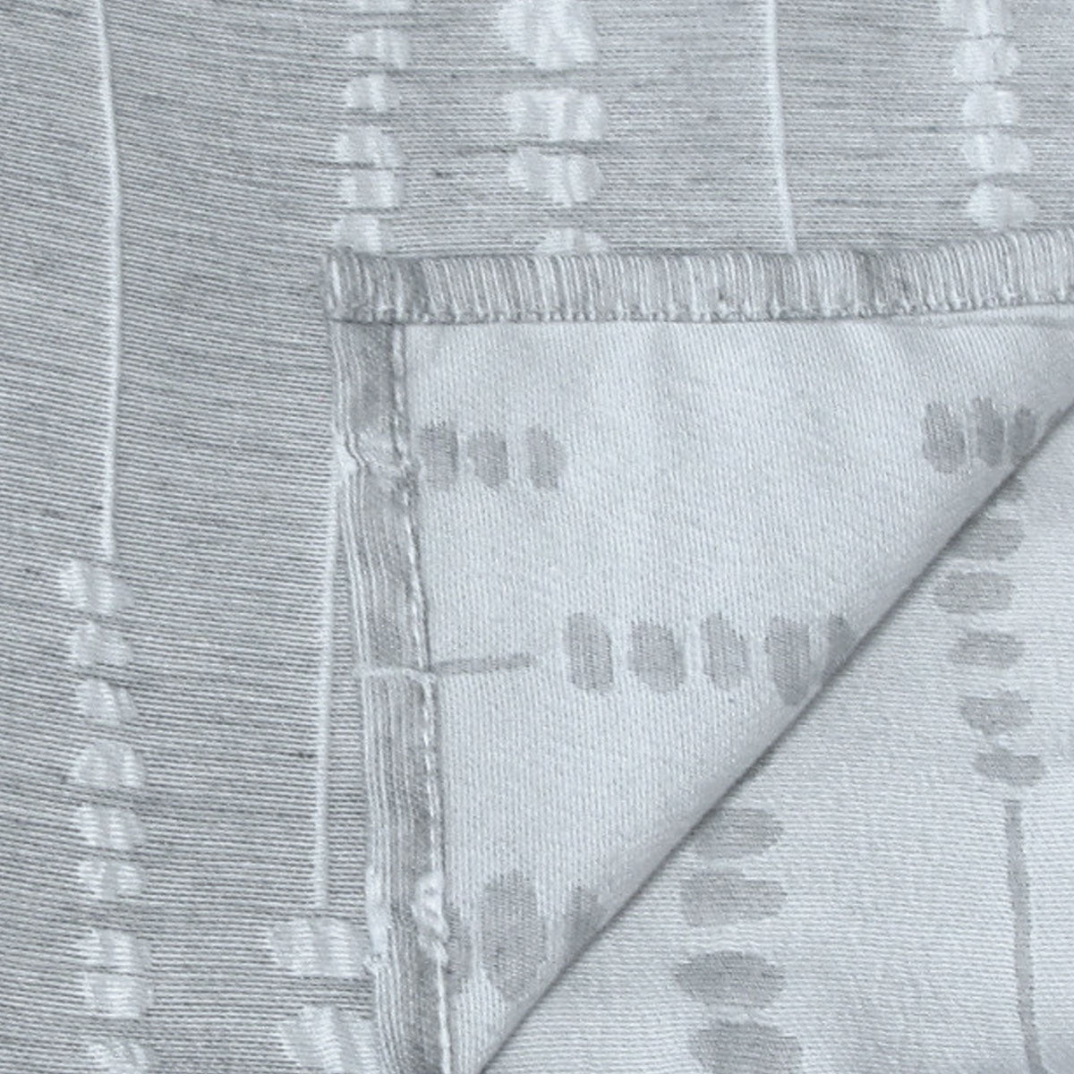 Set Of 6 Perline Grey 40Cm X Napkins