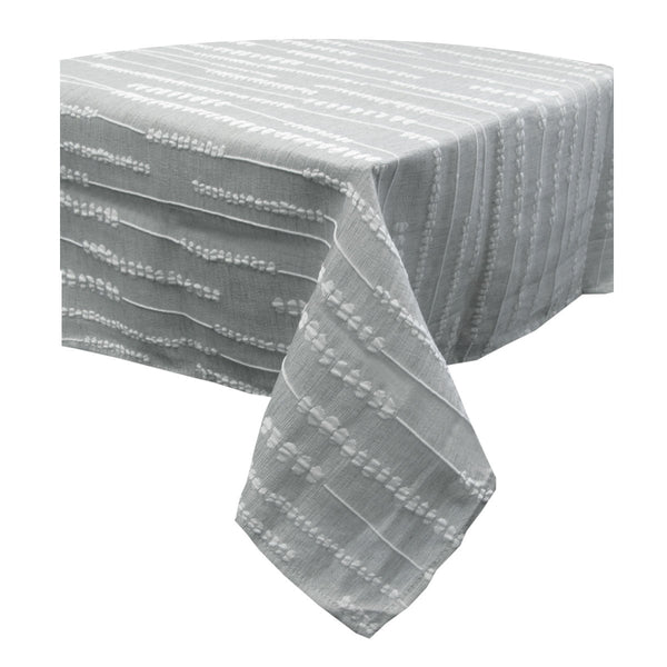 Perline Grey Polyester Tablecloth Table Cloths