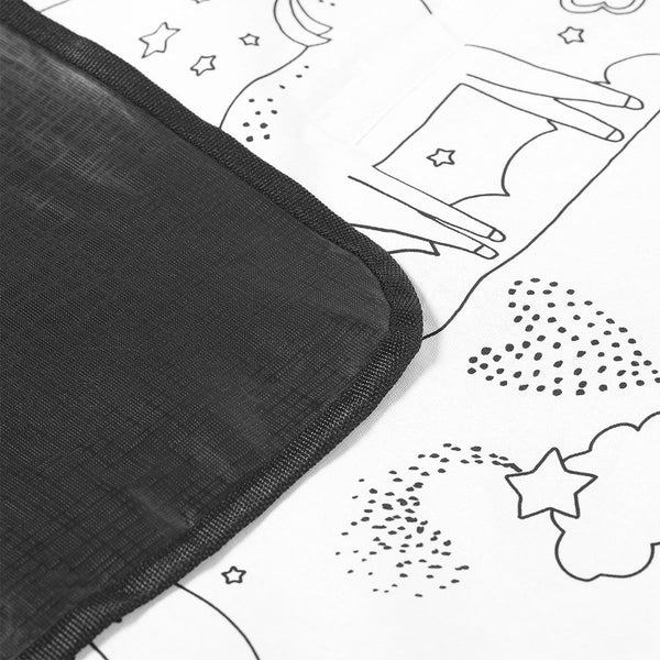 Happy Kids Dream Big Colour Me In Picnic Blanket 125 X Cm Picnic Accessories