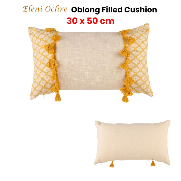 Accessorize Eleni Rectangular Filled Cushion 30Cm X 50Cm Cushions & Decorative Pillows
