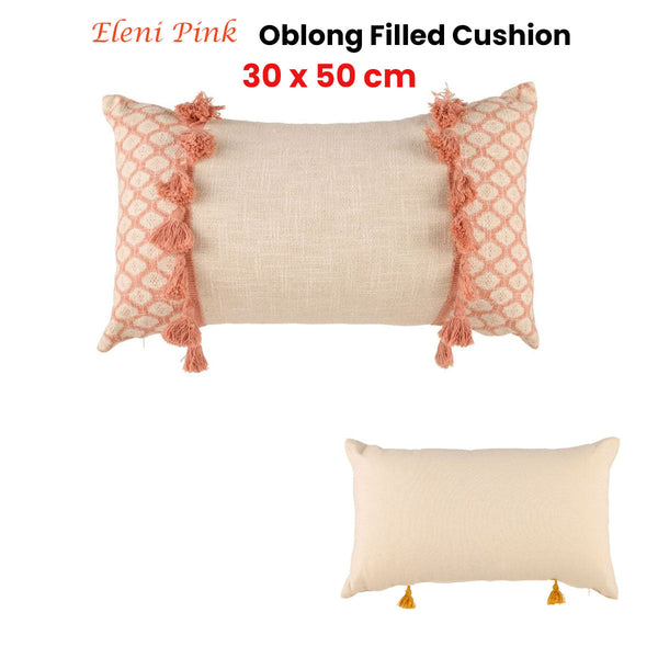 Accessorize Eleni Rectangular Filled Cushion 30Cm X 50Cm Cushions & Decorative Pillows