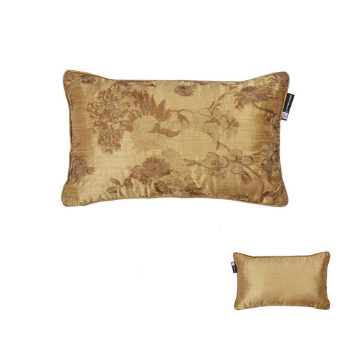 Bedding House Van Gogh Fleur D'or Embroidered Oblong Filled Cushion 30Cm X 50Cm