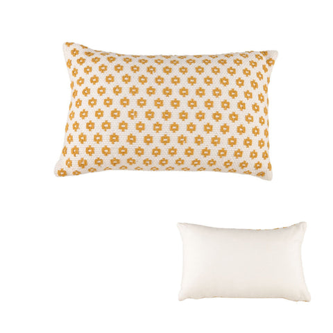 Accessorize Norah Ochre Rectangular Filled Cushion 30Cm X 50Cm Cushions & Decorative Pillows