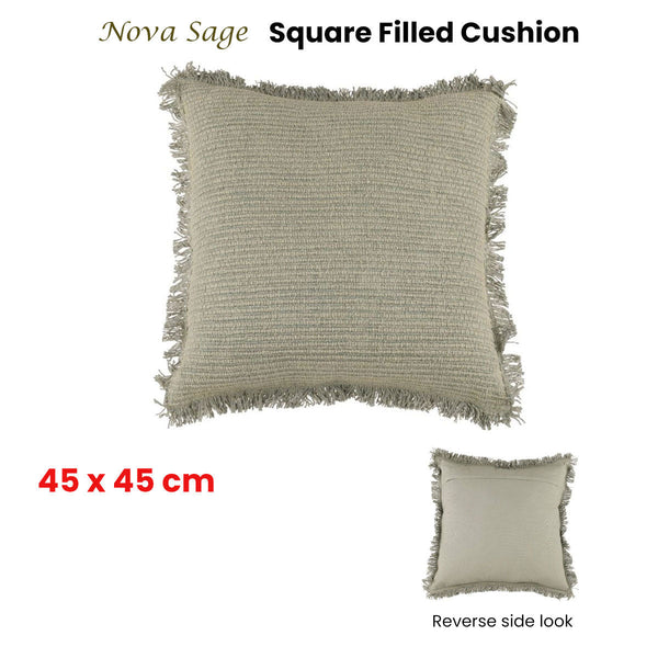 Accessorize Nova Square Filled Cushion 45Cm X Cushions & Decorative Pillows