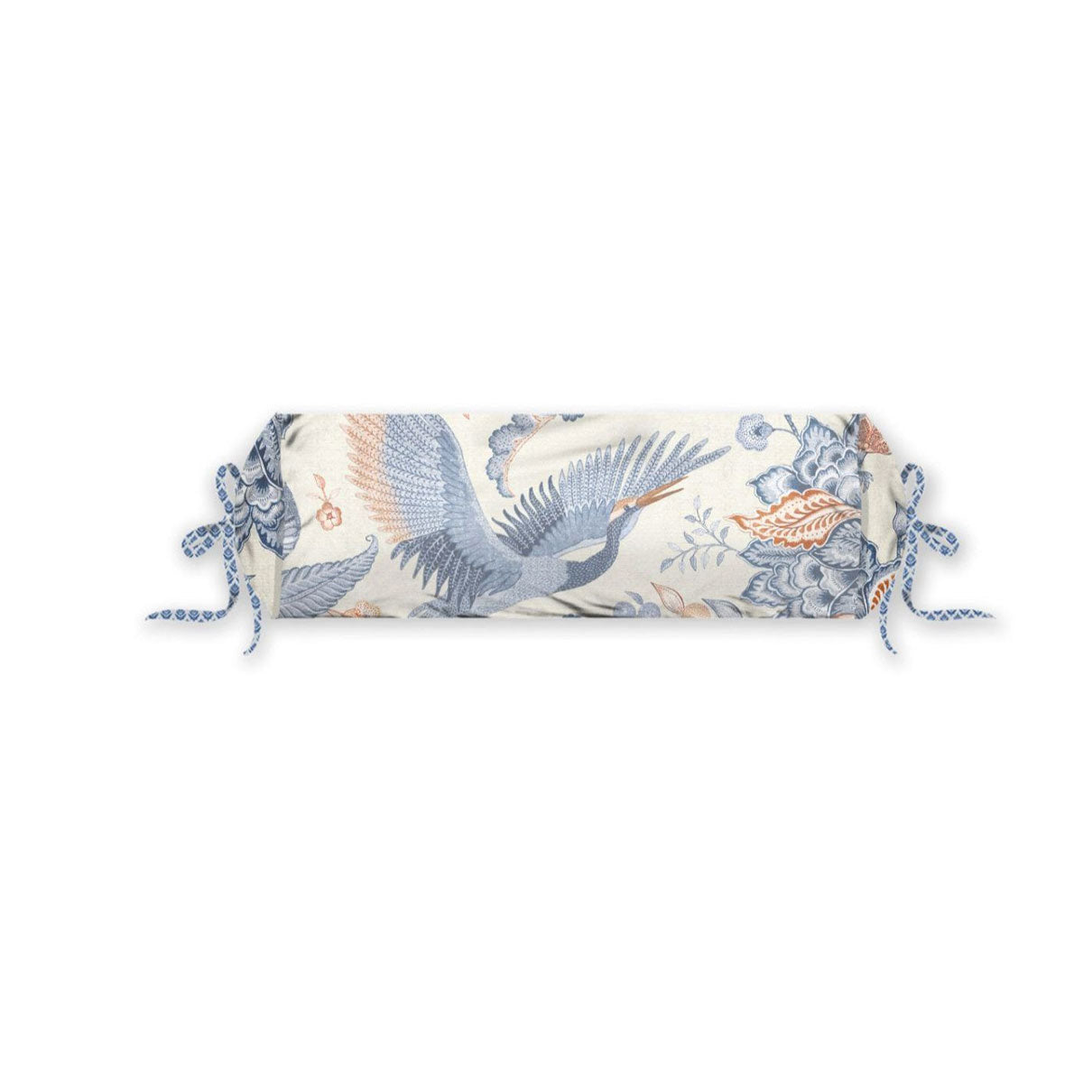Pip Studio Royal Birds Blue Neckroll Cushion Cushions & Decorative Pillows