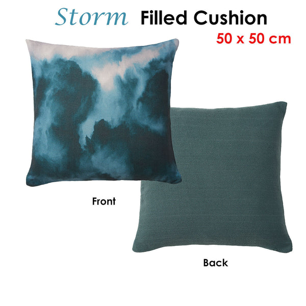 Accessorize Storm Filled Cushion 50 X Cm Cushions & Decorative Pillows